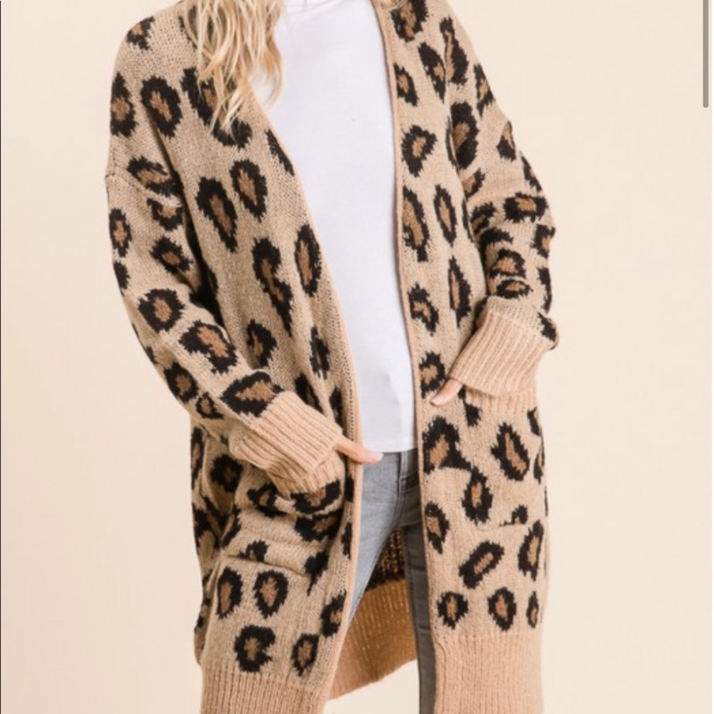 Knit cardigan
